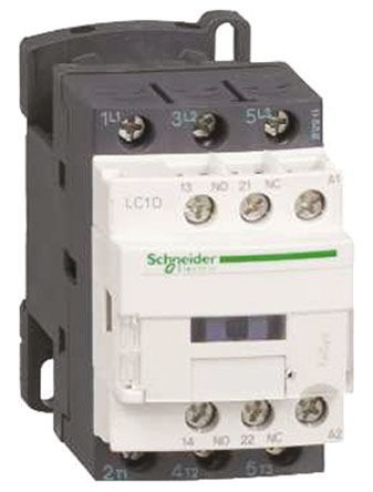 LC1D32W7, Schneider Electric 3 Pole Contactor - 32 A TeSys D, 3NO, Контактор