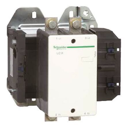 LC1F4002F7, Schneider Electric 2 Pole Contactor, 110 V ac Coil, TeSys F, 2NO, Контактор