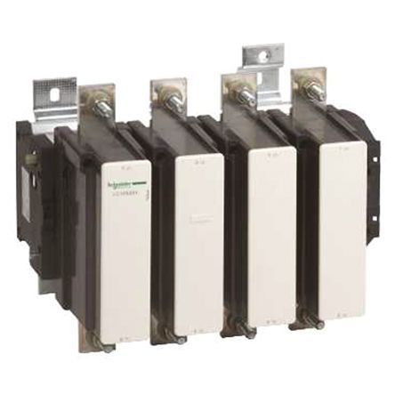 LC1F6304E7, Schneider Electric 4 Pole Contactor TeSys F, 4NO, Контактор