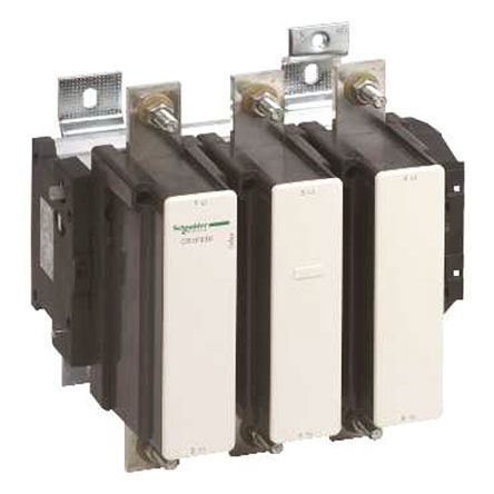 LC1F630G7, Schneider Electric 3 Pole Contactor, 120 V ac Coil, TeSys F, 3NO, Контактор