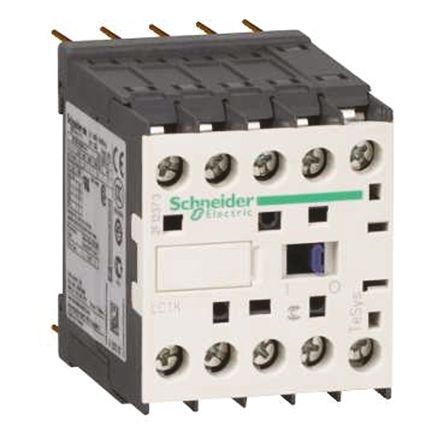 LC1K09015M7, Schneider Electric 3 Pole Contactor - 20 A, 220 V ac Coil, TeSys K, 3NO, 4 kW, Контактор