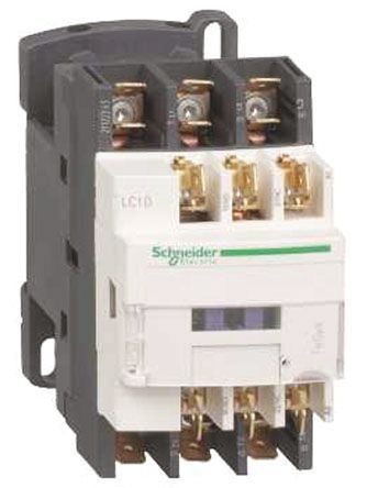 LC1D099BD, Schneider Electric 3 Pole Contactor - 25 A, 24 V dc Coil, TeSys D, 3NO, 5.5 kW, Контактор