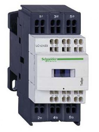 LC1D323MD, Schneider Electric 3 Pole Contactor - 32 A, 230 V dc Coil, TeSys D, 3NO, 18.5 kW, Контактор
