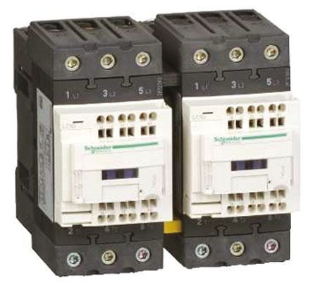 LC2D65A3RD, Schneider Electric 3 Pole Reversing Contactor, 440 V dc Coil, TeSys D, 37 kW, Контактор