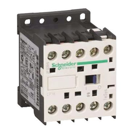 LP1K0910UD, Schneider Electric 3 Pole Contactor - 20 A, 230 V dc Coil, TeSys K, 3NO, 4 kW, Контактор
