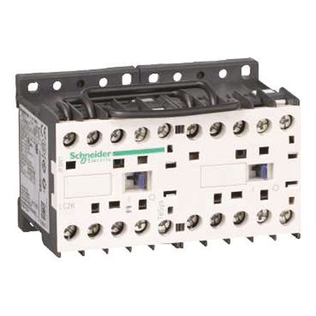 LC2K0901F72, Schneider Electric 3 Pole Reversing Contactor - 20 A, 110 V ac Coil, TeSys K, 3NO, 4 kW, Контактор
