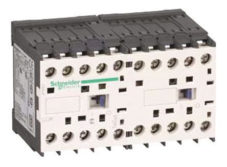 LC2K09105F7, Schneider Electric 3 Pole Reversing Contactor - 20 A, 110 V ac Coil, TeSys K, 4 kW, Контактор