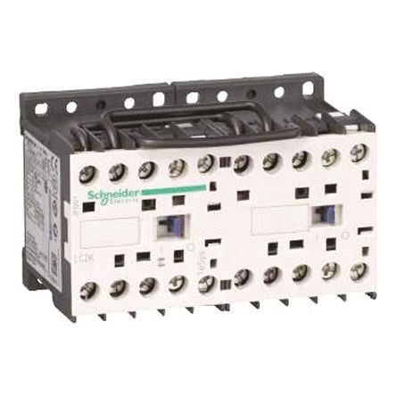 LC2K0910F72, Schneider Electric 3 Pole Reversing Contactor - 20 A, 110 V ac Coil, TeSys K, 4 kW, Контактор