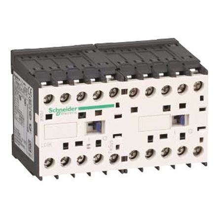 LC8K09105E7, Schneider Electric 3 Pole Reversing Contactor - 20 A, 48 V ac Coil, TeSys K, 3NO, 4 kW, Контактор