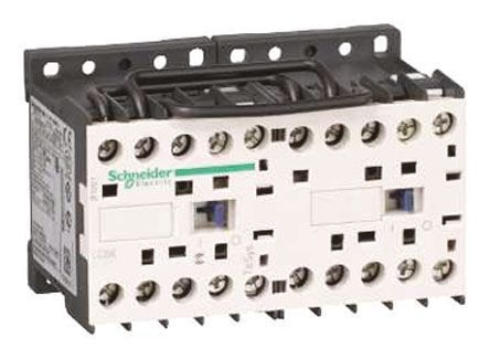 LC8K1201F7, Schneider Electric 3 Pole Reversing Contactor - 20 A, 110 V ac Coil, TeSys K, 3NO, 5.5 kW, Контактор