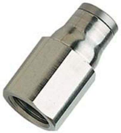 3614 04 10, Legris Threaded-to-Tube Pneumatic Fitting G 1/8 to Push In 4 mm, LF3600 Series, 30 bar, Переходник