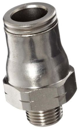 3675 04 10, Legris Threaded-to-Tube Pneumatic Fitting R 1/8 to Push In 4 mm, LF3600 Series, 30 bar, Переходник