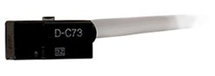 D-A73SAPC, SMC Reed Pneumatic Position Detector, IP67, Датчик