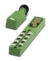 1503454, Phoenix Contact SACB- 8/4-L-SC-M8 Series M8 Sensor Box, 8 Port