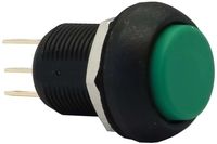 IMP7Z432UL, APEM Single Pole Double Throw (SPDT) Momentary Push Button Switch, IP67, 13.6 (Dia.)mm, Panel Mount, 24V dc, Кнопочный переключатель