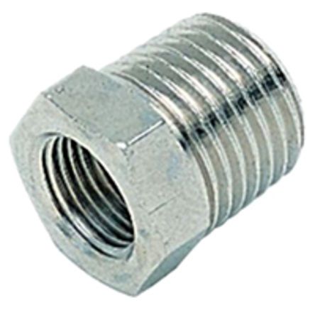 2530-1/2-1/4, SMC Pneumatic Straight Threaded Adapter, R 1/2 Male To R 1/4 Female, Переходник