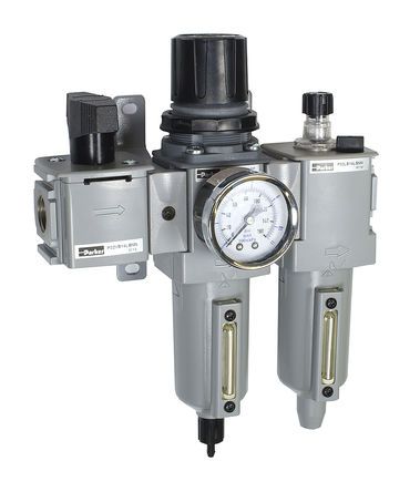 PQASEANGLNW Parker BSPP  FRL Assembly Automatic Drain  Filtration Size Сборка