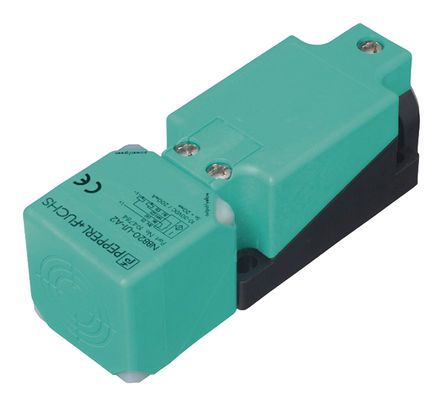 NBN40-U1-A0, Pepperl + Fuchs Inductive Sensor - Block, NPN-NO/NC Output, 40 mm Detection, IP68, IP69K, M20 Gland Terminal, Индуктивный датчик приближения