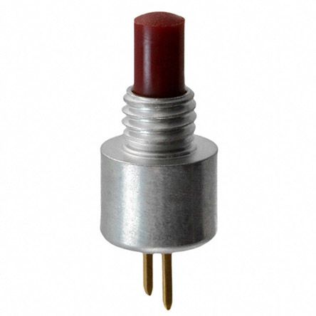 39-405 RED, Grayhill Single Pole Single Throw (SPST) Momentary Push Button Switch, PC, 28V dc, Кнопочный переключатель