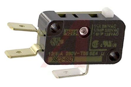 XGC2-88Z1, Johnson Electric SP-CO Plunger Microswitch, 12 A, Микропереключатель