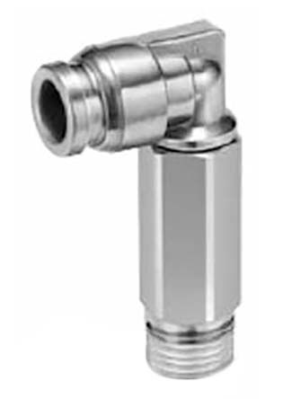 KQG2W08-02S, SMC Pneumatic Quick Connect Coupling Stainless Steel, Муфта