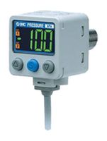 ZSE80F-02-T, SMC Pressure Switch, R 1/4 -100kPa to +100 kPa