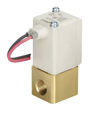 VDW22PAA, SMC 2/2 Pneumatic Solenoid Valve Solenoid/Spring G 1/8 VDW Series, Клапан
