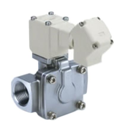 VXD232AGA, SMC 2/2 Pneumatic Solenoid Valve Solenoid/Pilot/Spring G 1/4 VXD Series, Клапан