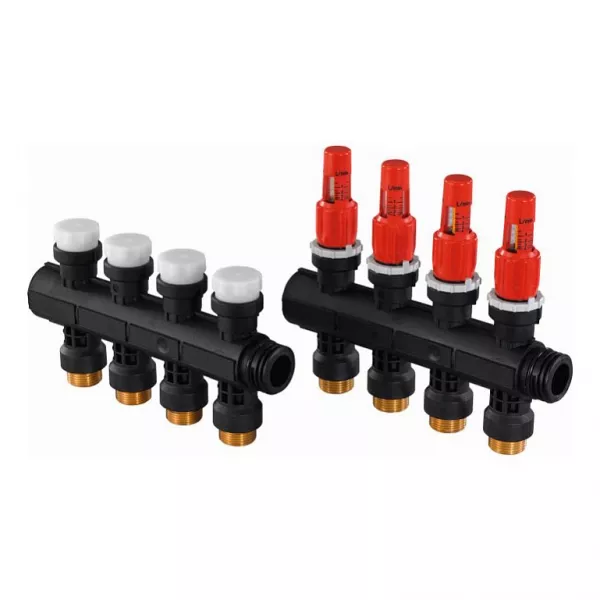 Коллектор Uponor Vario PLUS с расходомерами FM 6X 3/4" евроконус