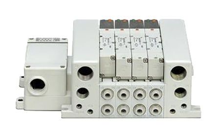 VVQC2000-1A-D-C6, SMC Pneumatic Control Valve VVQC Series, Клапан
