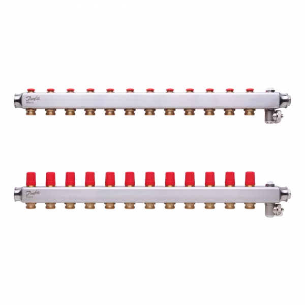 Комплект коллекторов Danfoss SSM-12 для 12 контуров
