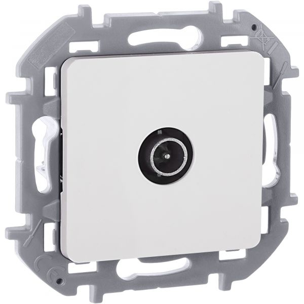 Розетка TV оконечная белый INSPIRIA