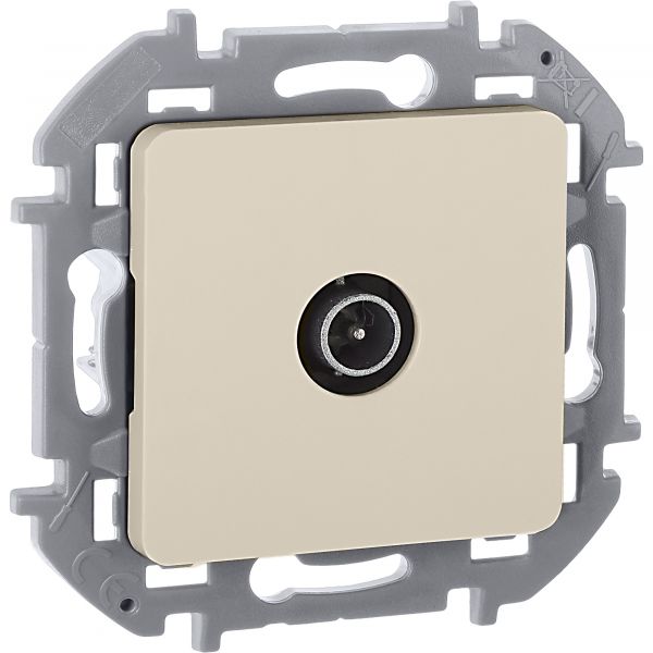 Розетка TV оконечная слоновая кость INSPIRIA