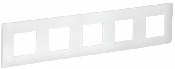 SKANDY Рамка 5-местная SK-F05W арктический белый IEK