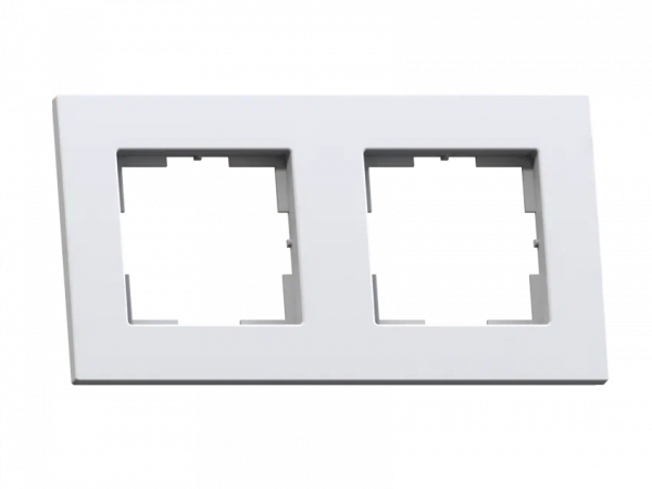 Аксиома Рамка двухместная МРФИ11.15.00.00, белый