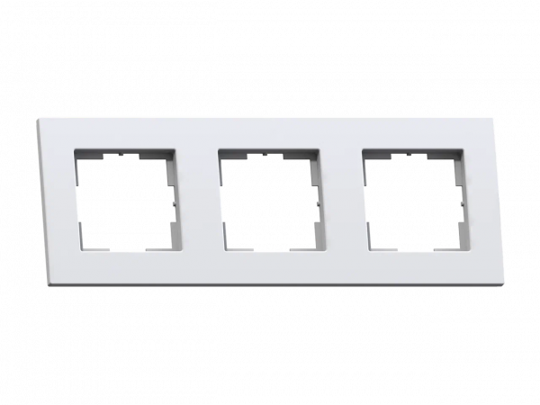 Аксиома Рамка трехместная МРФИ11.16.00.00, белый
