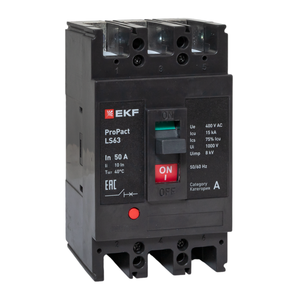 LS63 15кА 3P 50А ProPact EKF
