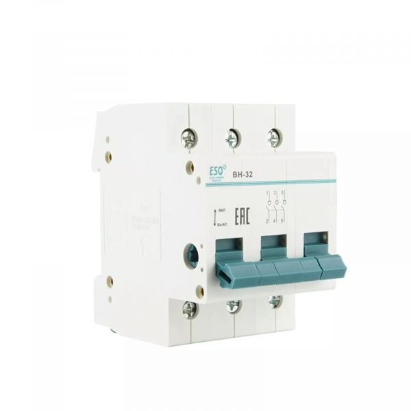 Выключатель нагрузки ВН 32_3 полюса 32А