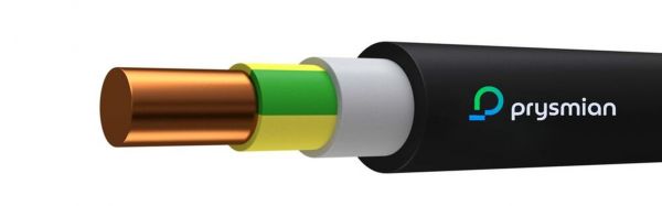 Кабель силовой ВВГнг (А)-LS 1х6 желто-зеленый