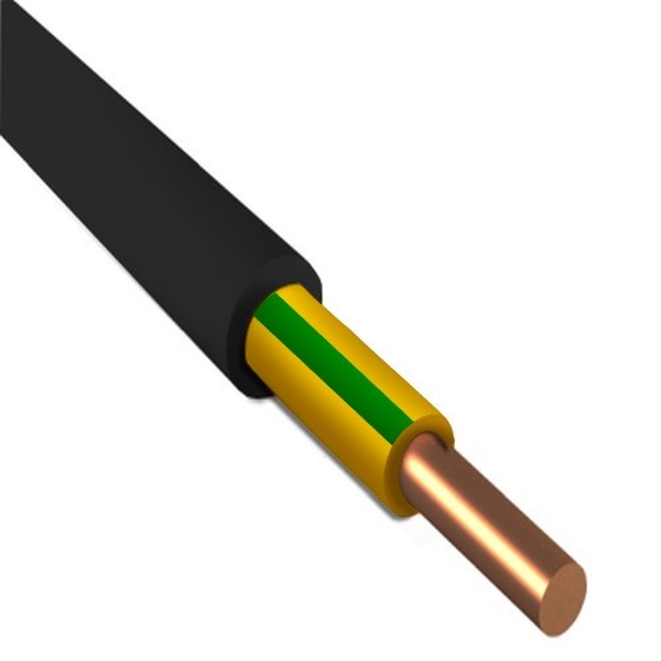 Кабель силовой ВВГнг(А)-LS-ХЛ 1х10ок-0,66 ж/з ТРТС