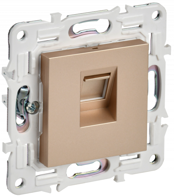 SKANDY Розетка компьютерная RJ45 кат.5E SK-K01Sa песочный IEK