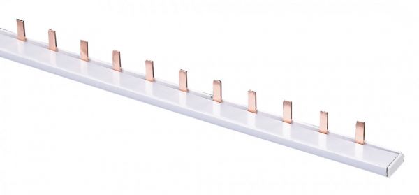 Шина гребенчатая/ Шина соединительная 1P 63А 1 м. 54х1 контактов ШС-101