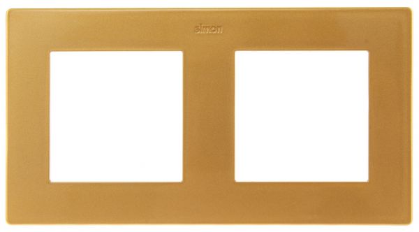 Рамка 2 поста, золото