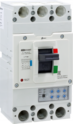 Выключатель автоматический PRO.KVANT S1-400H 3P 400A 70 kA