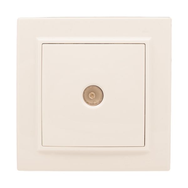 Розетка TV одноместная СП бежевый 75Ом 5-862МГц Минск