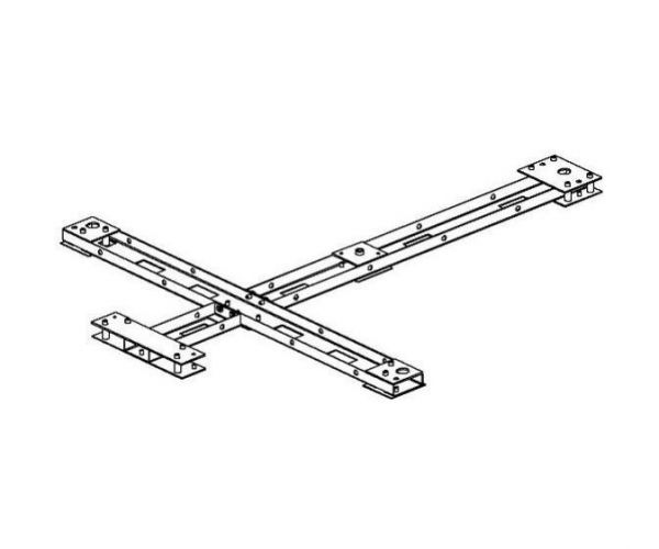 Рама монтажная -RF16 для турникета полноростового -RTD-16