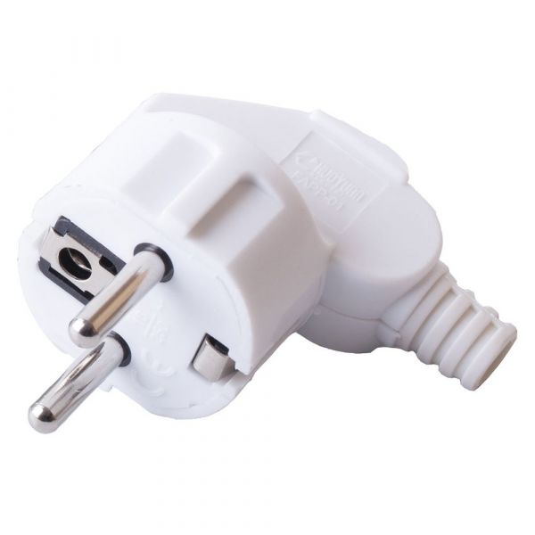 Вилка угловая с/з, белый