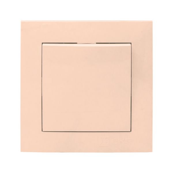 Валенсия выключатель 1-кл. 10А кремовый