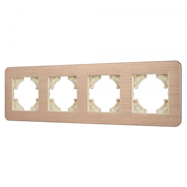 Рамка алюминиевая FRM-AKIRY-AL-4-GD