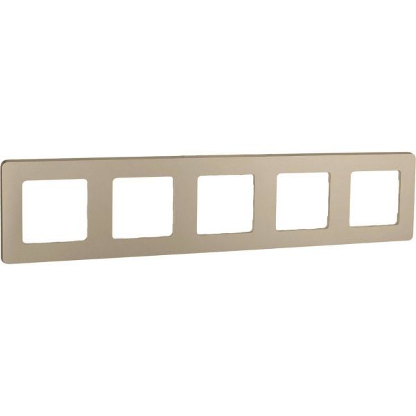 Рамка 5-местная шампань INSPIRIA